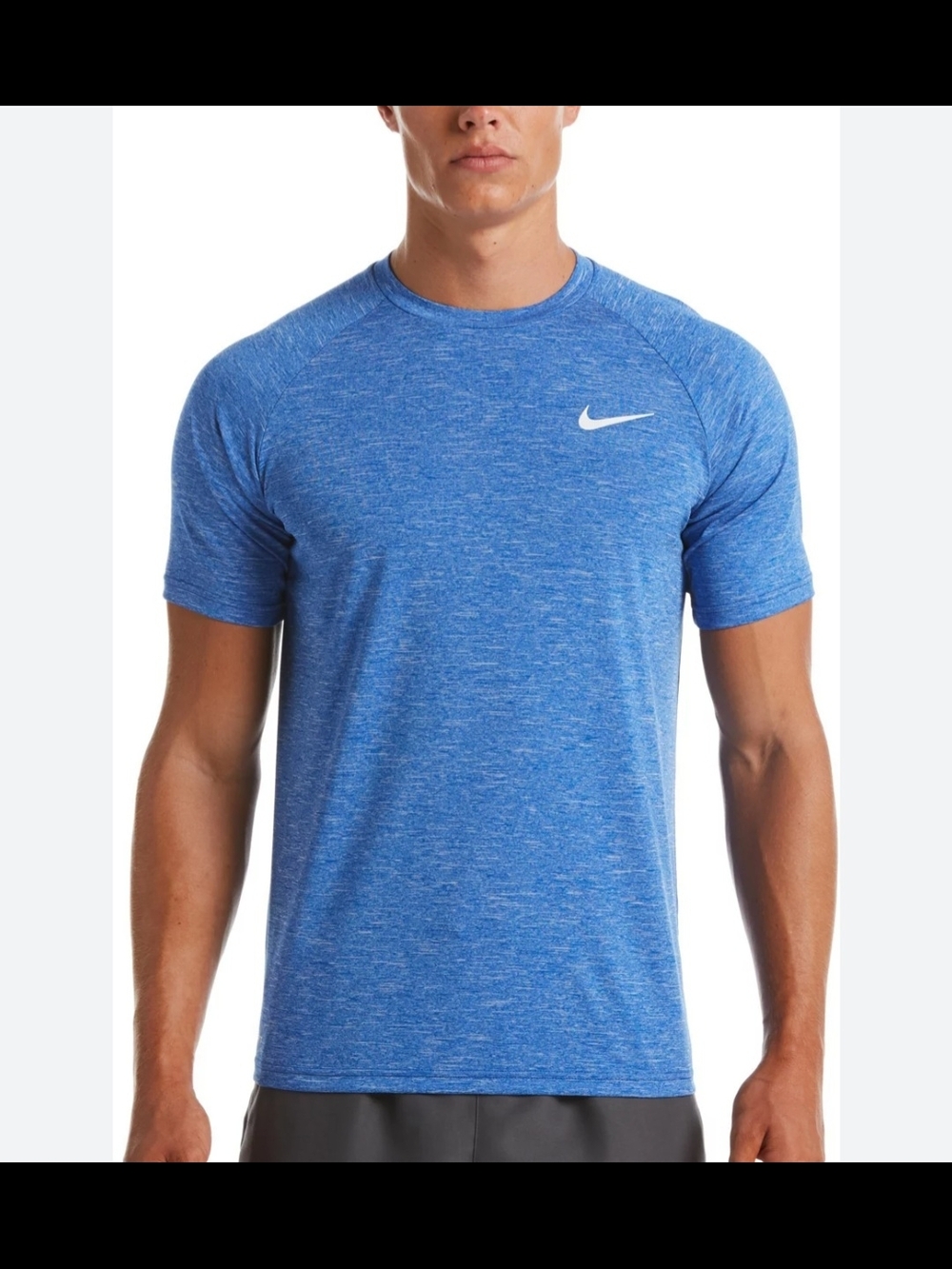 Nike Men’s Blue Dri-FIT Short Sleeve Training Tee